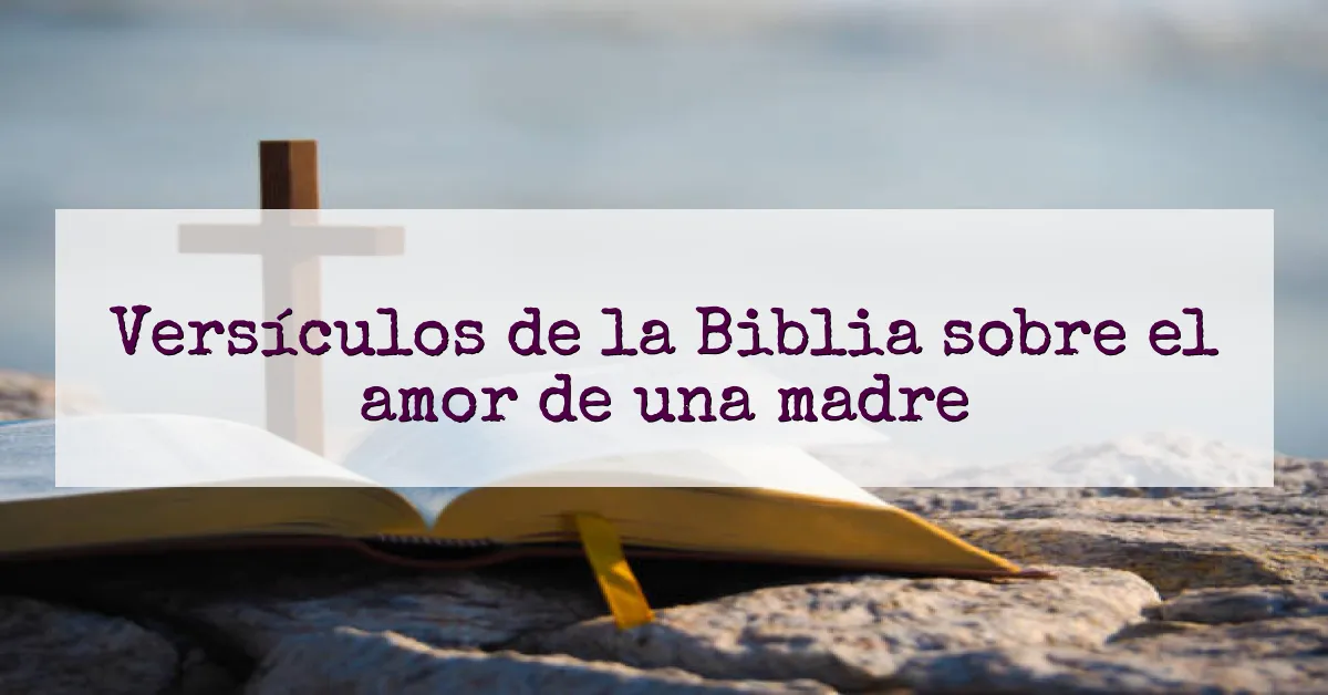 Versículos de la Biblia sobre el amor de una madre