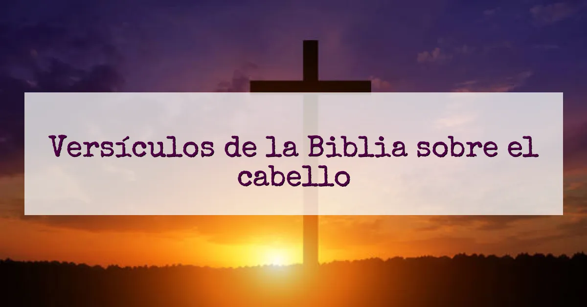 Versículos de la Biblia sobre el cabello
