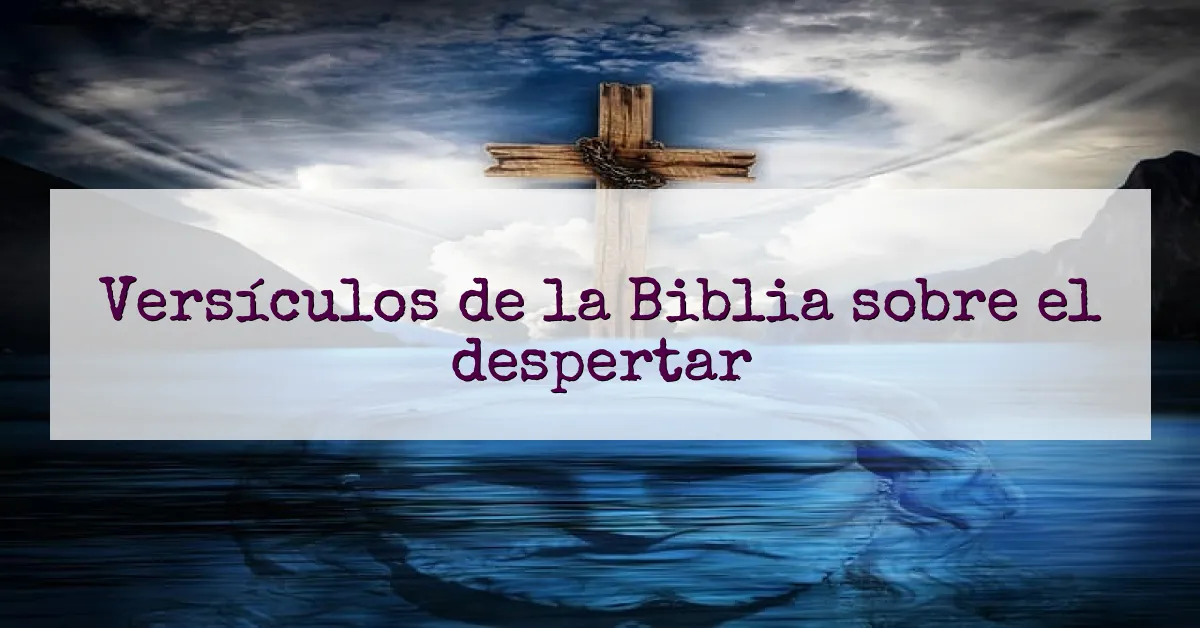 Versículos de la Biblia sobre el despertar