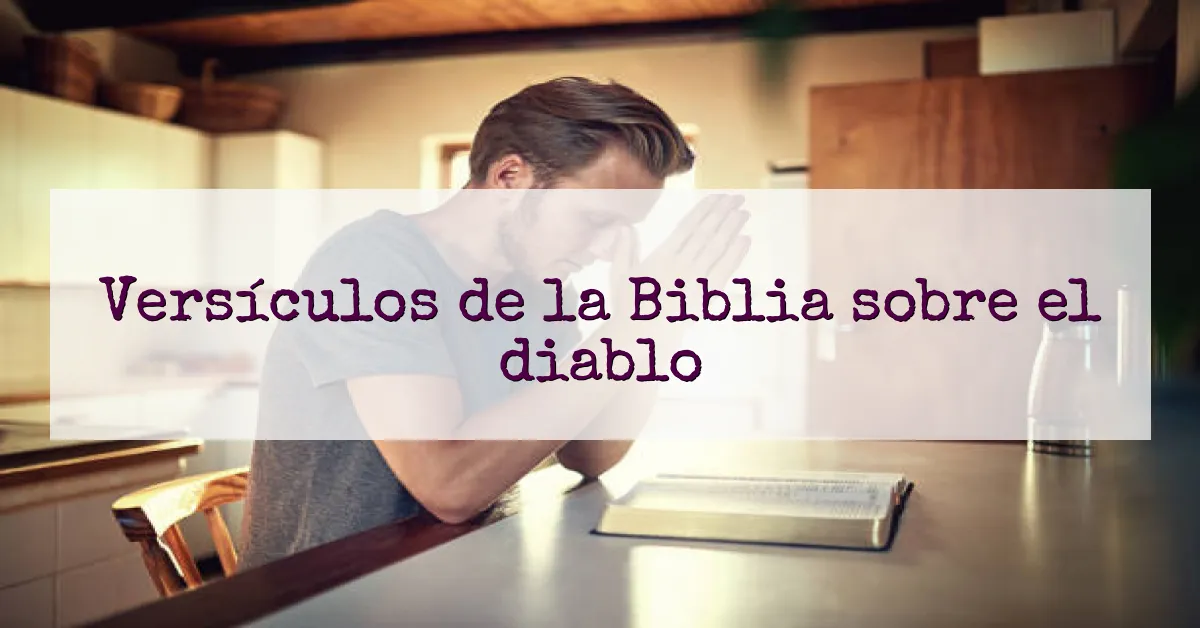 Versículos de la Biblia sobre el diablo