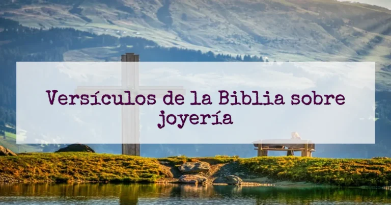 Versículos de la Biblia sobre joyería
