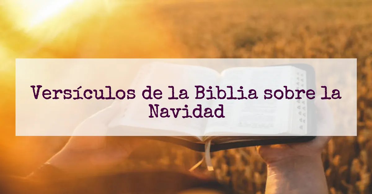 Versículos de la Biblia sobre la Navidad