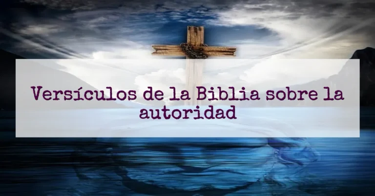 Versículos de la Biblia sobre la autoridad