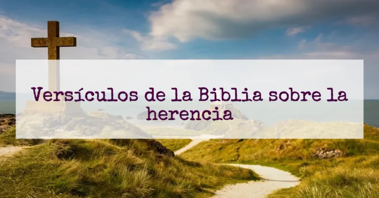 Versículos de la Biblia sobre la herencia
