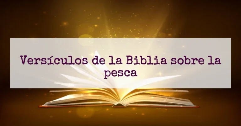 Versículos de la Biblia sobre la pesca
