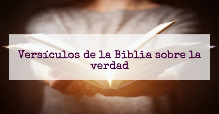 Versículos de la Biblia sobre la verdad