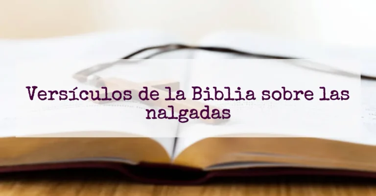 Versículos de la Biblia sobre las nalgadas