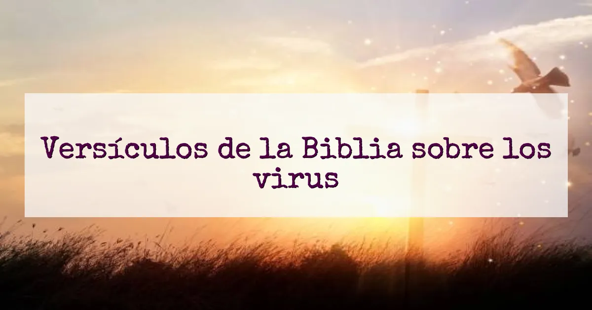 Versículos de la Biblia sobre los virus